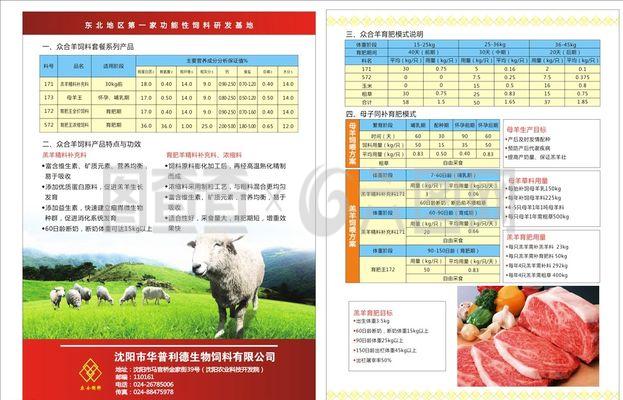 飼料公司傳單圖片